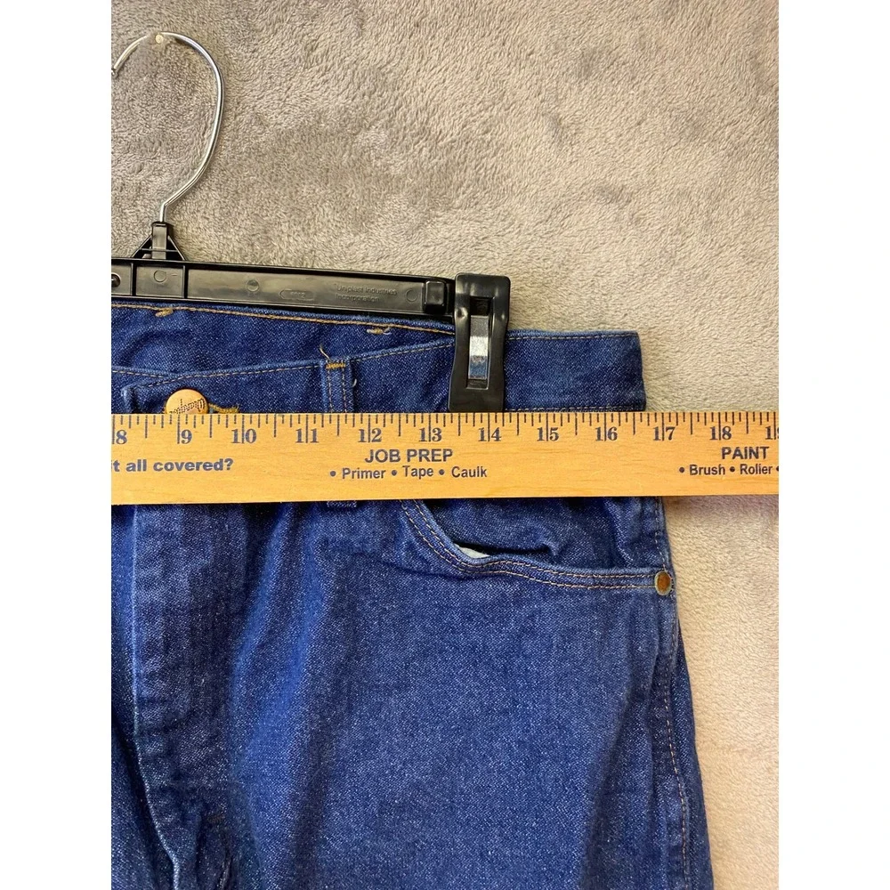Wrangler 13MWZPW Cowboy Cut Original Fit Indigo Jeans Mens 34 x 32